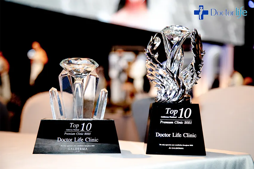Doctorlife Clinic คว้า 2 รางวัลใหญ่แห่งปี Top Premium Award